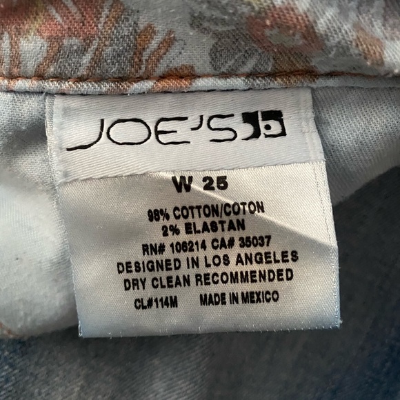 JOE’S DISTRESSED CROPPED STRAIGHT LEG JEANS - Picture 8 of 10